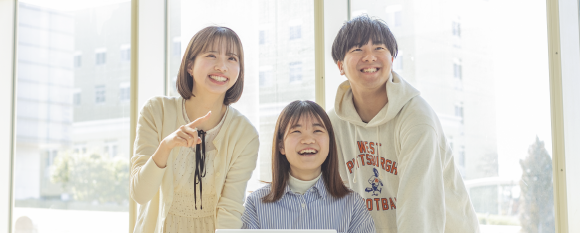 国際社会学科の写真